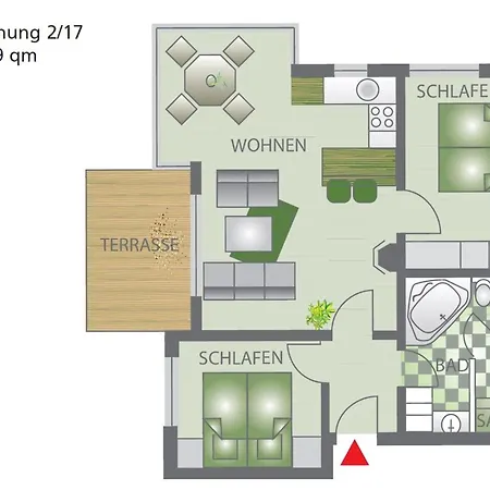 Apartment Sonnenschein 17 - Grossenbrode
